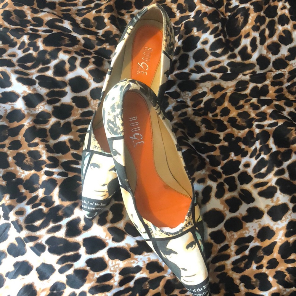 Multi colored heels